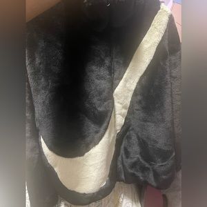 fur nike coat